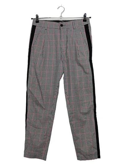 DRYKORN Stoffhose Damen Kariert Mehrfarbig Gr. 40 W31 L25 Falten Casual