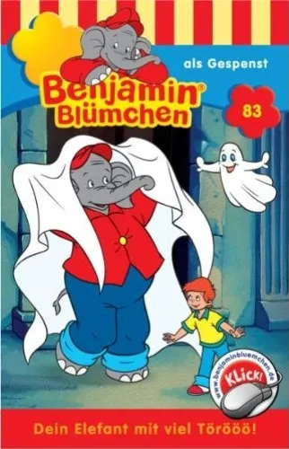 Benjamin Blümchen als Gespenst Folge 83 Hörspiel Kassette MC Kinder