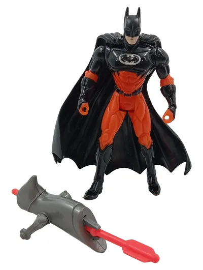 Kenner Batman Actionfigur Retro Schwarz 13cm mit Zubehör