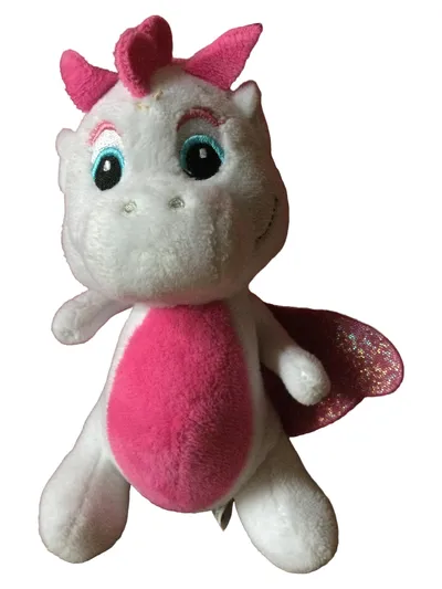 Safiras Drache Kuscheltier Rosa Charmant Stofftier 19cm