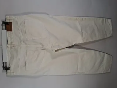 ONLY Damen Stoffhose Weiß Gr. W30, XXL Casual Baumwolle