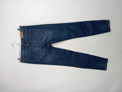 Fishbone Damen Jeans Skinny Fit Blau Gr. 40 W31 L31