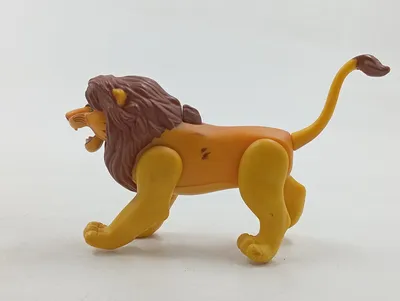 Mattel Spielfigur Löwe Gelb 13 cm König der Löwen Tierfigur Spielzeug