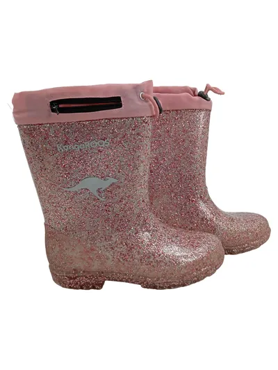 KangaROOS Gummistiefel Kinder Mädchen Rosa Gr. 34 Glitzer Outdoor