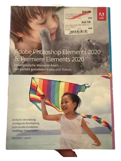 Adobe Photoshop & Premiere Elements 2020 PC Mac Designsoftware Bildbearbeitung