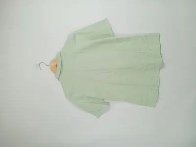 MAERZ Muenchen Damen Poloshirt Grün Gr. 38 M Kurzarm 100% Baumwolle