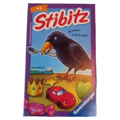 Ravensburger Stibitz Brettspiel Kinderspiel Reaktionsspiel Gedächtnisspiel