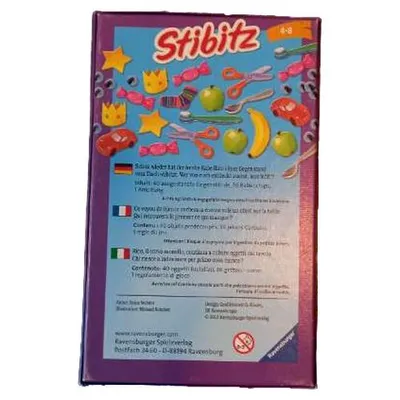 Ravensburger Stibitz Brettspiel Kinderspiel Reaktionsspiel Gedächtnisspiel