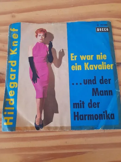 Hildegard Knef - Er war nie ein Kavalier Vinyl Single Decca Schlager
