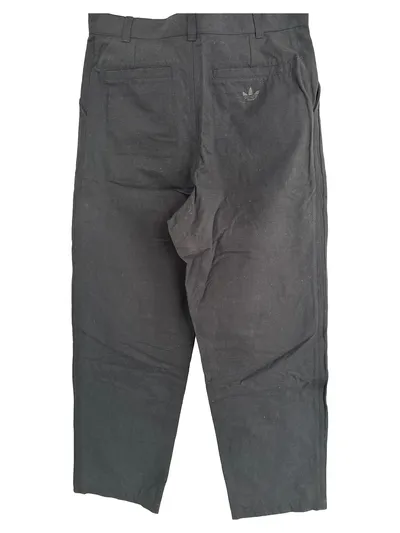 Adidas Herren Hose Chino Stoffhose W32 L31 Schwarz Baumwolle Mix Modern