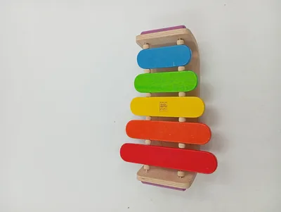 PlanToys Xylophon Holz Musikinstrument Kinder Mehrfarbig 28 cm