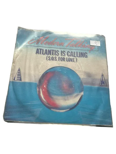 Modern Talking Atlantis Is Calling S.O.S. For Love 7" Vinyl Single Pop