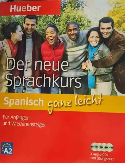 Hueber Sprachkurs Spanisch A2 Anfänger 4 Audio-CDs Übungsbuch