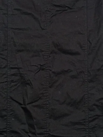 AKER Damen A-Linienrock Gr. 44 XXL Schwarz Maxirock Baumwolle Casual