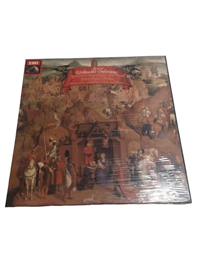 EMI Bach Weihnachts-Oratorium Vinyl LP Klassik Thomanerchor Fischer-Dieskau