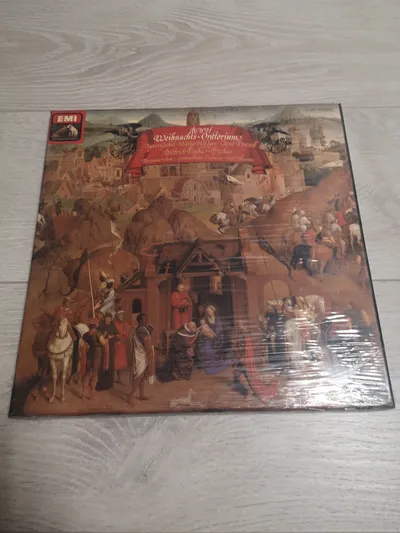 EMI Bach Weihnachts-Oratorium Vinyl LP Klassik Thomanerchor Fischer-Dieskau