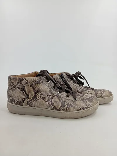 Dansko Damen Sneaker low Schlangenmuster Gr. 39 Mehrfarbig Animal-Print