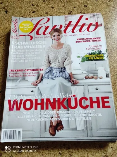 Landlust Zeitschrift Frühjahr Mode Natur Lifestyle Wohlfühlen