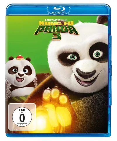 DreamWorks Kung Fu Panda 3 Blu-Ray Animationsfilm FSK 6-99