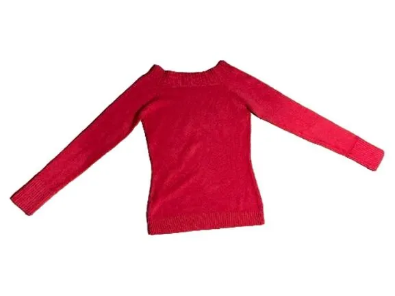 Camaïeu Damen Pullover Pink Gr. S Rundhals Langarm Strickpullover 6
