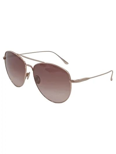 Tom Ford Damen Sonnenbrille Flieger Pilotenbrille Elegant Luxuriös Metall