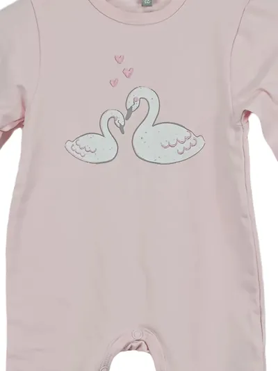 KANZ Baby Strampler Body Mädchen Rosa Gr. 62 Tiermotiv