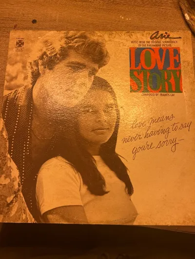 Love Story Original Soundtrack Vinyl LP Francis Lai Filmmusik
