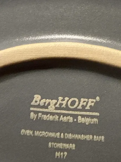 BergHOFF Auflaufform Keramik Grau 28x18cm Ofenfest Mikrowelle Spülmasch.