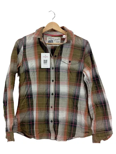 s.Oliver Damen Freizeithemd Kariert Gr. 36/S Baumwolle Casual