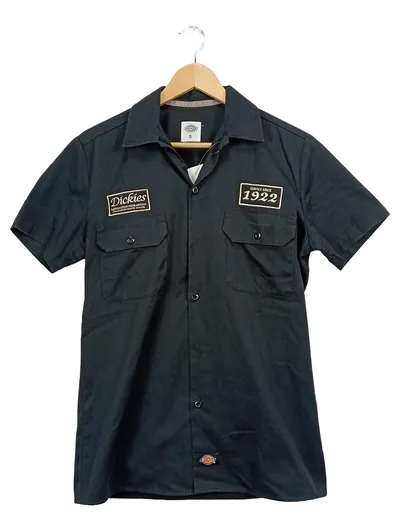 Dickies Herren Arbeitsjacke Kurzarm Schwarz Gr. 46;S