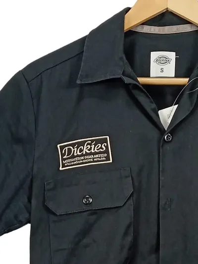 Dickies Herren Arbeitsjacke Kurzarm Schwarz Gr. 46;S