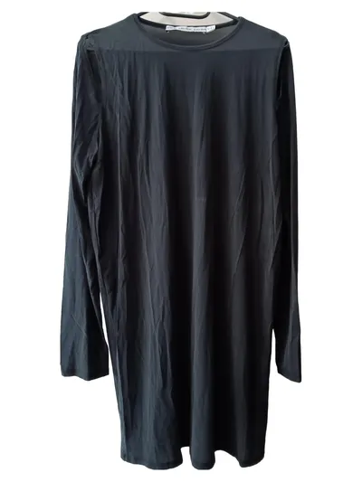 & Other Stories Freizeitkleid Damen Schwarz Gr. 38 M Midikleid Casual Uni