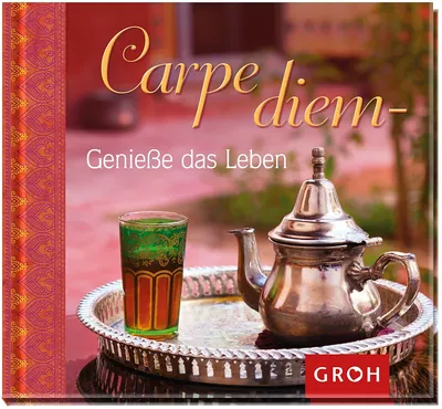 GROH Carpe Diem Genieße das Leben Teeservice Metall Silber Traditionell