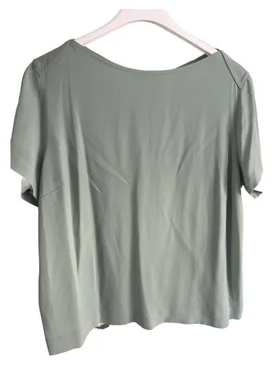Windsor Damen T-Shirt Kurzarm Grün Gr. 36/S Modern Alltag