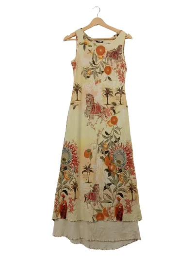 Apart Impressions Damen Sommerkleid Gr. 36;S Mehrfarbig Bohemian Ethno