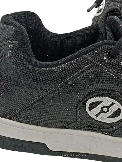 Heelys Kinder Rollerschuhe Sneaker Schwarz Gr. 36.5 Glitzer Freizeit