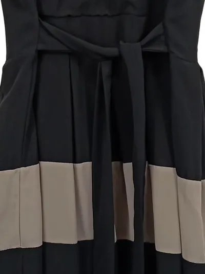 Apricot Damen Festliches Kleid Gr. 38/M Schwarz Elegant Gestreift