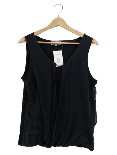 Kapalua Damen Top Gr. 36 S Schwarz Casual Ärmellos
