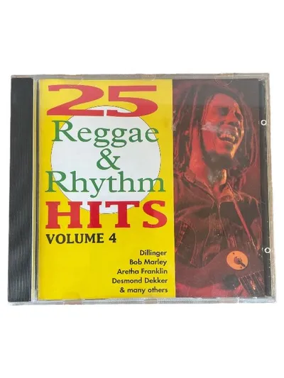 25 Reggae & Rhythm Hits Volume 4 CD Bob Marley Dillinger Desmond Dekker