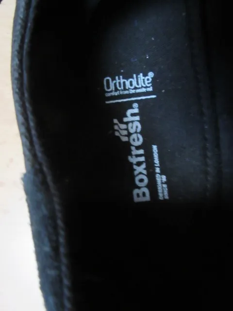 Boxfresh Herren Sneaker low Gr. 44 Schwarz Casual Freizeitschuh 3