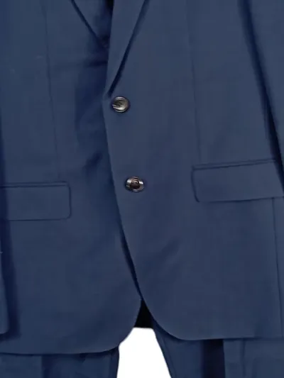 Tommy Hilfiger Herren Anzug 52/XL Blau Business Sakko Hose Set