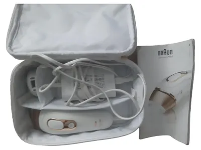 Braun Silk-expert Pro 5 IPL Haarentfernungsgerät Weiß Dauerhafte Haarentfernung