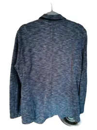 Engbers Herren Sakko Gr. M/50 Grau Meliert Baumwolle Casual 3
