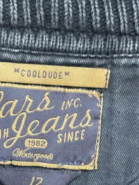 Cars Jeans Kinder Strickjacke Gr. 146 Grau Reißverschluss Casual 5