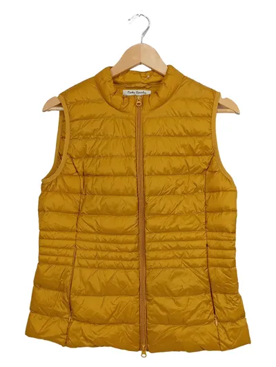 Betty Barclay Steppweste Damen Gr. 38 Gelb Casual Outdoor Weste
