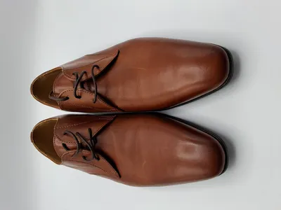 Giorgio Armani Schnürschuhe Herren Leder Braun Gr 43 Business