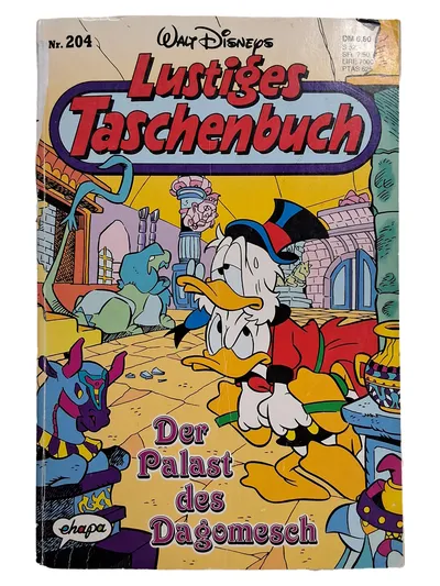 Walt Disney Lustiges Taschenbuch LTB Nr. 204 Der Palast des Dagomesch Comic