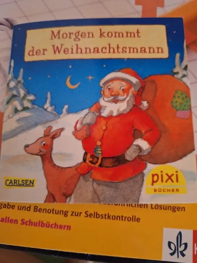 Carlsen Verlag Weihnachtsbuch Morgen kommt der Weihnachtsmann Hardcover