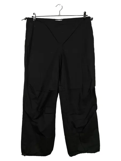 STR Herren Cargohose Schwarz Gr. S Baumwolle Freizeit L30