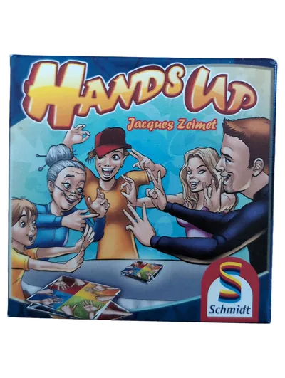 Schmidt Hands Up Kartenspiel Jacques Zeimet Familienspiel ab 6 Jahre 2-8 Spieler